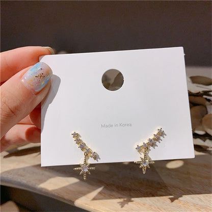 Autumn Winter New Brown Earrings Vintage Matte drop Earrings for women Metal Fashion Statement Dangle Earring 2025 Trend Jewelry